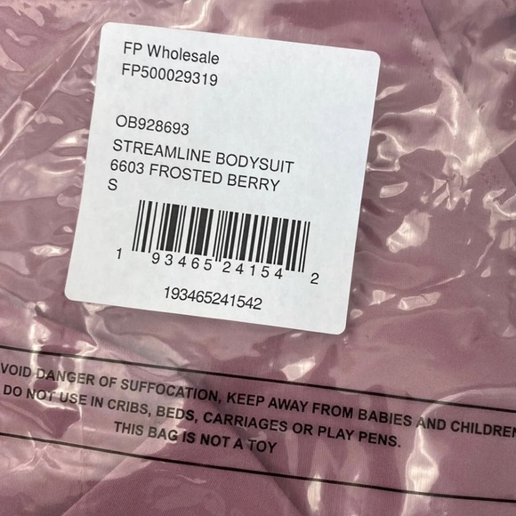 FP MOVEMENT Streamline Bodysuit in Frosted Berry - Picture 5 of 5